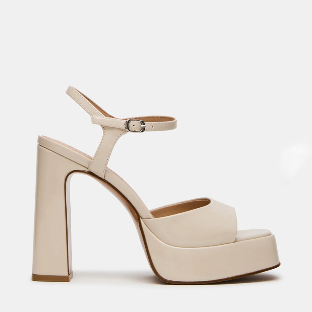 Steve Madden Liandra Platforms - Bone | Size 8